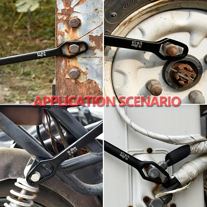 Cheie Fixă Torx 15 în 1 Universal – 8-22 mm, Oțel Galvanizat, All in One [12]
