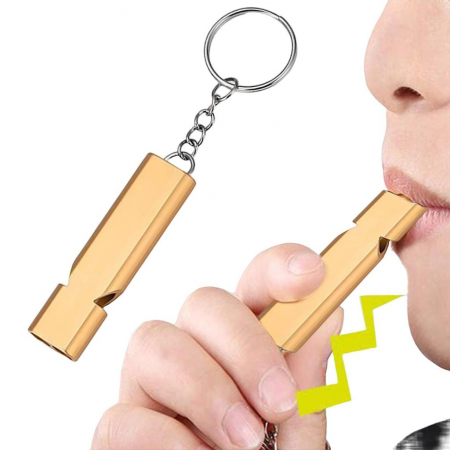 Activități Recreative - Drumeții - fluier metalic