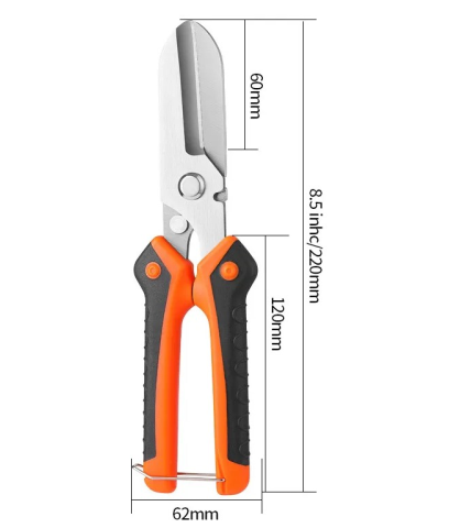Unelte - Accesorii DIY - Foarfeca pentru tabla MaffStuff lama dreapta si zimtata