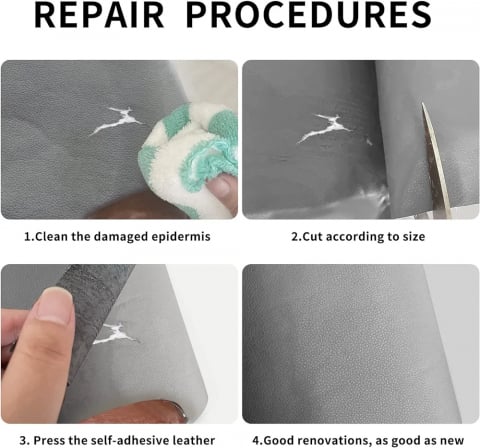Folie din piele ecologica Sul autoadeziv din piele ecologica Autocolant imitatie piele pentru canapele Kit reparatie piele Autocolant canapea Autocolant pentru piele artificiala Folie piele autoadezivă Reparație piele auto Retapițare piele auto Tapiterie autoadezivă Foi de piele auto pentru reparare Material autoadeziv pentru tapiterie Piele sintetică autoadezivă [12]