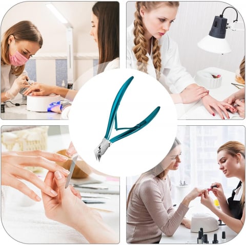 Forfecuță Profesională pentru Manichiură & Pedichiură – Cap Drept 120°, Design Ergonomic, Manevrabilitate Ușoară [12]