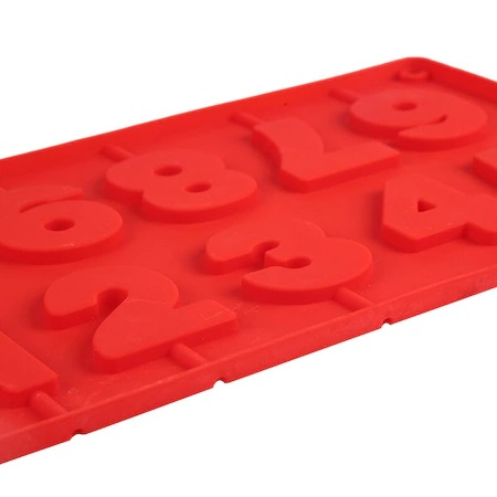 Forma din silicon pentru 10 Acadele, numere [3]