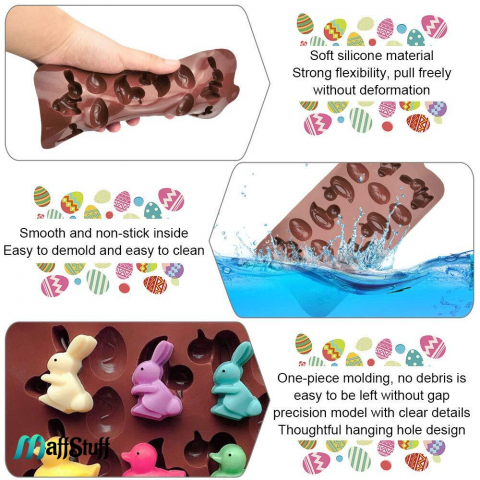 Forma din Silicon pentru Bomboane, Praline din Ciocolata de Casa, Jeleuri sau Cuburi de Gheata,  forme silicon ciocolata forme ciocolata policarbonat forme jeleuri silicon carrefour ciocolata in forme de silicon reteta jumbo forme silicon forme ciocolata topita forme silicon prajituri [4]