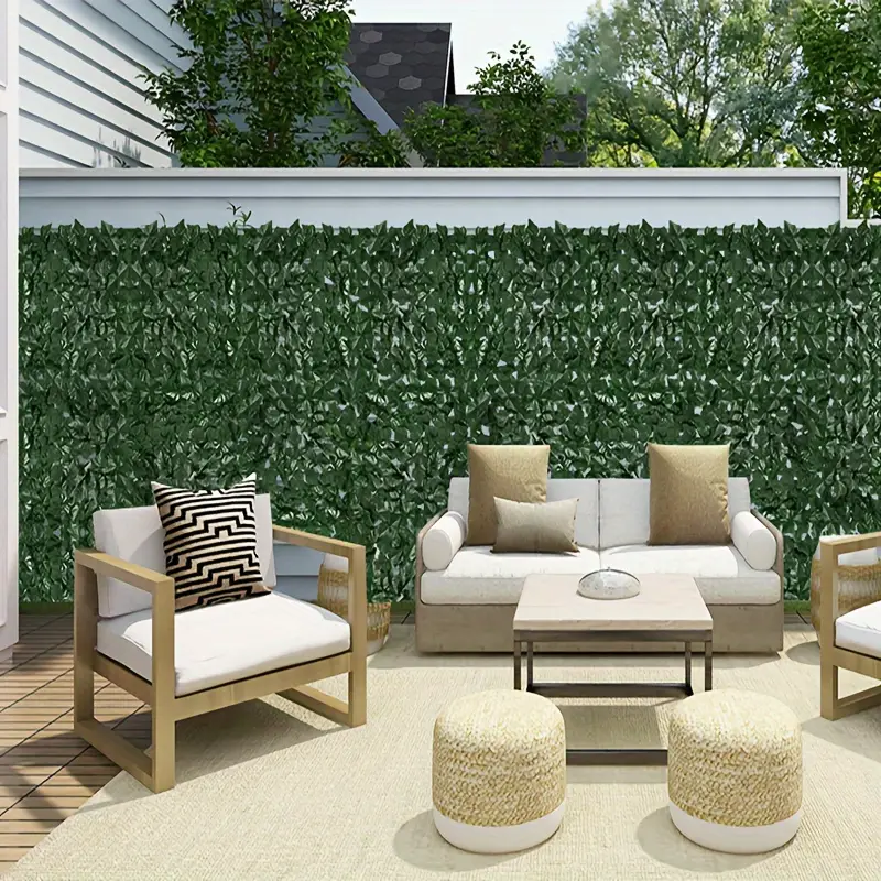 Gard Viu Verde Artificial – Umbra Naturală pentru Spații Exterioare [17]