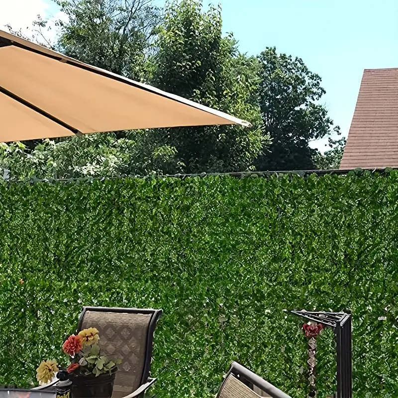 Gard Viu Verde Artificial – Umbra Naturală pentru Spații Exterioare [12]