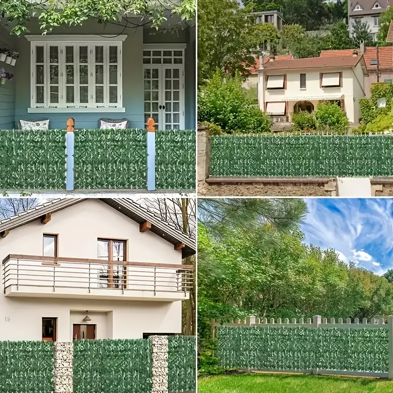 Gard Viu Verde Artificial – Umbra Naturală pentru Spații Exterioare [21]