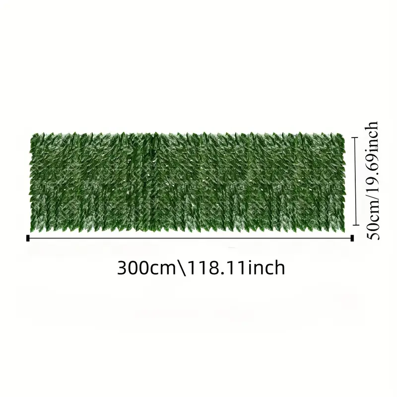 Gard Viu Verde Artificial – Umbra Naturală pentru Spații Exterioare [20]