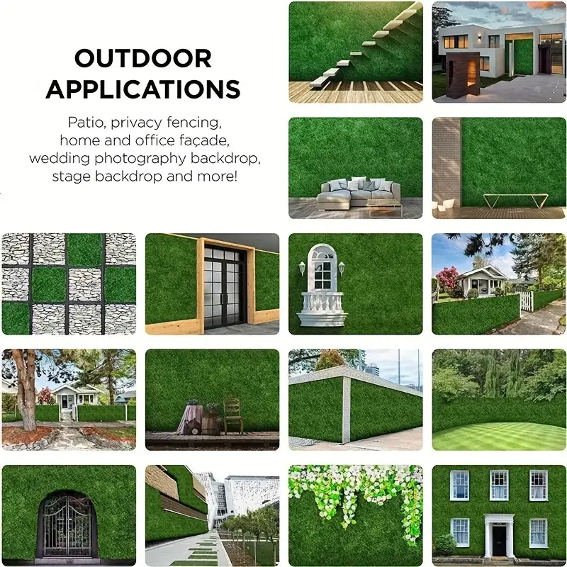 Gard Viu Verde Artificial – Umbra Naturală pentru Spații Exterioare [22]