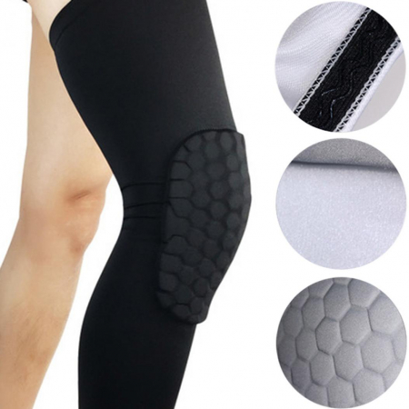 Sport - Fitness - Protecție - Genunchiera Supraelastica cu Tampon pentru Protectie Genunchi
