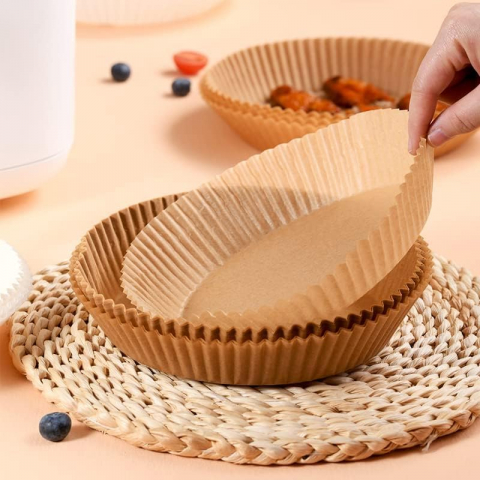 Hârtie de Copt pentru Air Fryer – Set 50 Bucăți, Antiaderentă și Termorezistentă [19]