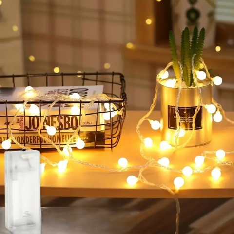 Instalație Becuri LED 6m, 40 LED-uri Lumină Caldă – Decor Terasă, Grădină, Cameră [17]