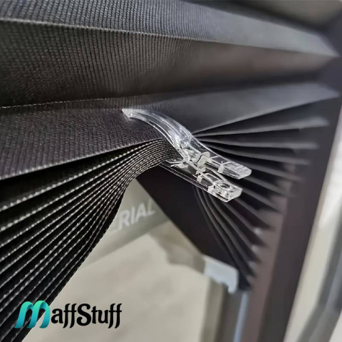 Jaluzea fereastră PVC Jaluzea textilă autoadezivă Prindere ușoară pentru jaluzea Jaluzele decorative pentru ferestre Întunecare ferestre PVC Îmbunătățire ambient interior Înfrumusețare fereastră PVC [20]