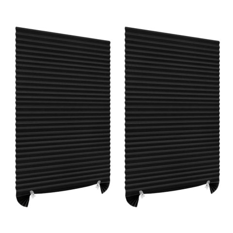 Jaluzea fereastră PVC Jaluzea textilă autoadezivă Prindere ușoară pentru jaluzea Jaluzele decorative pentru ferestre Întunecare ferestre PVC Îmbunătățire ambient interior Înfrumusețare fereastră PVC [0]