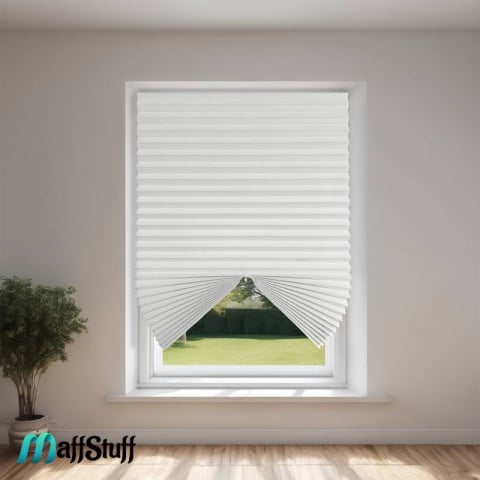 Jaluzea fereastră PVC Jaluzea textilă autoadezivă Prindere ușoară pentru jaluzea Jaluzele decorative pentru ferestre Întunecare ferestre PVC Îmbunătățire ambient interior Înfrumusețare fereastră PVC Împrospătare decor fereastră Decorațiuni pentru ferestre din PVC Jaluzele autoadezive de calitate Ambiente confortabil în locuință Design interior cu jaluzele [4]
