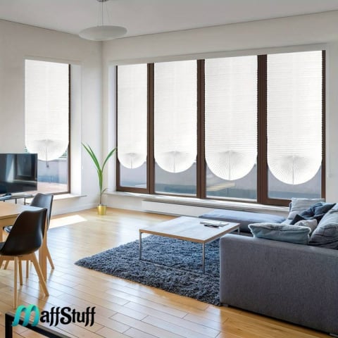 Jaluzea fereastră PVC Jaluzea textilă autoadezivă Prindere ușoară pentru jaluzea Jaluzele decorative pentru ferestre Întunecare ferestre PVC Îmbunătățire ambient interior Înfrumusețare fereastră PVC Împrospătare decor fereastră Decorațiuni pentru ferestre din PVC Jaluzele autoadezive de calitate Ambiente confortabil în locuință Design interior cu jaluzele [2]