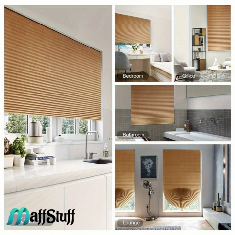 Jaluzea fereastră PVC Jaluzea textilă autoadezivă Prindere ușoară pentru jaluzea Jaluzele decorative pentru ferestre Întunecare ferestre PVC Îmbunătățire ambient interior Înfrumusețare fereastră PVC Împrospătare decor fereastră Decorațiuni pentru ferestre din PVC Jaluzele autoadezive de calitate Ambiente confortabil în locuință Design interior cu jaluzele [3]