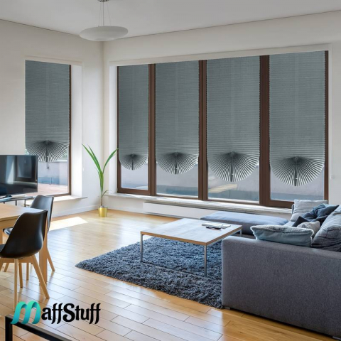 Jaluzea fereastră PVC Jaluzea textilă autoadezivă Prindere ușoară pentru jaluzea Jaluzele decorative pentru ferestre Întunecare ferestre PVC Îmbunătățire ambient interior Înfrumusețare fereastră PVC Împrospătare decor fereastră Decorațiuni pentru ferestre din PVC Jaluzele autoadezive de calitate Ambiente confortabil în locuință Design interior cu jaluzele [13]
