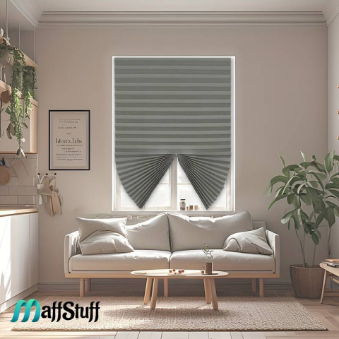 Jaluzea fereastră PVC Jaluzea textilă autoadezivă Prindere ușoară pentru jaluzea Jaluzele decorative pentru ferestre Întunecare ferestre PVC Îmbunătățire ambient interior Înfrumusețare fereastră PVC Împrospătare decor fereastră Decorațiuni pentru ferestre din PVC Jaluzele autoadezive de calitate Ambiente confortabil în locuință Design interior cu jaluzele [14]