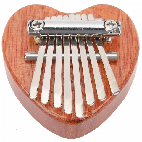 Kalimba din Lemn – Instrument Muzical cu 8 Note, Ideal pentru Relaxare și Hobby [20]