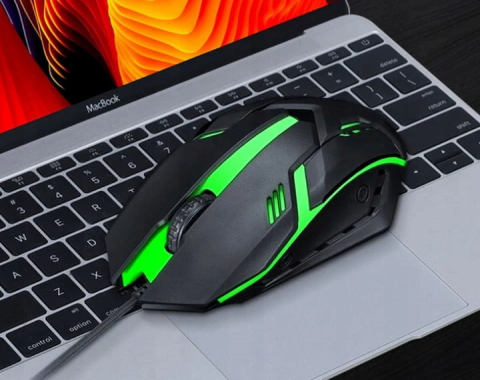 Kit Tastatura si Mouse Gaming RGB cu Fir [7]