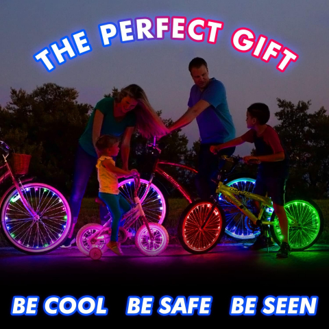 Lampa LED pentru Bicicleta – Lumina RGB Dinamica, Compatibilitate Universala [4]