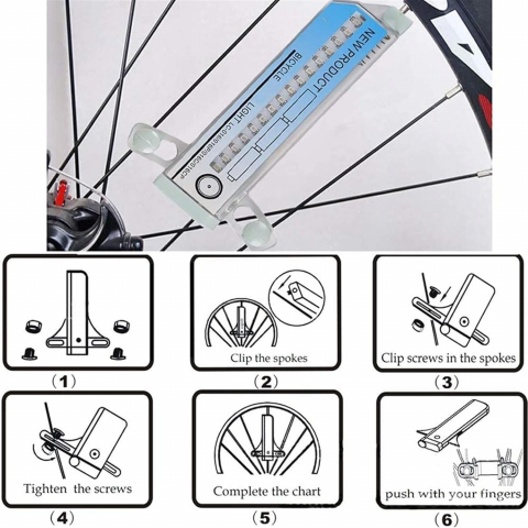 Lampa LED pentru Bicicleta – Lumina RGB Dinamica, Compatibilitate Universala [18]