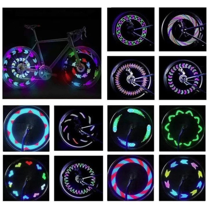 Lampa LED pentru Bicicleta – Lumina RGB Dinamica, Compatibilitate Universala [2]