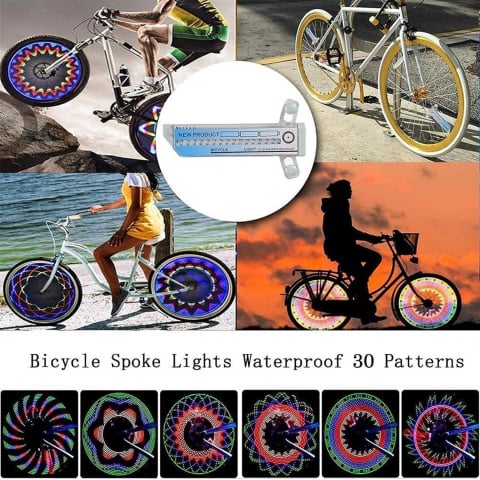 Lampa LED pentru Bicicleta – Lumina RGB Dinamica, Compatibilitate Universala [7]