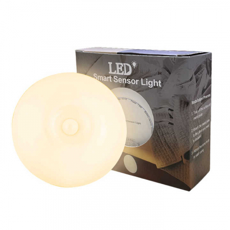 Lampa LED Wireless Magnetică, Reîncărcabilă – Lumină 4000K și 6000K, Design Alb [1]
