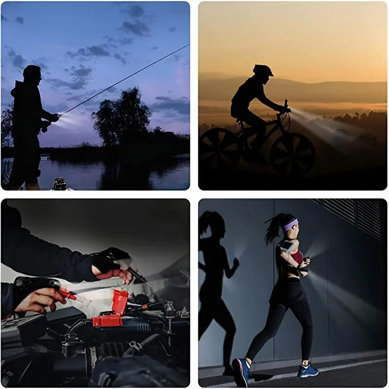 Mănuși Sport cu LED – Vizibilitate Nocturnă, Alergare, Ciclism, Baterii Incluse [11]