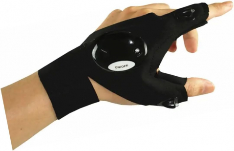 Mănuși Sport cu LED – Vizibilitate Nocturnă, Alergare, Ciclism, Baterii Incluse [1]