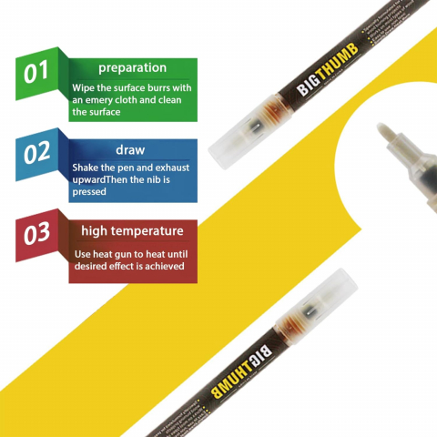marker pirogravură lemn marker efect ars lemn marker DIY lemn marker personalizare lemn marker vopsea lemn marker cadouri personalizate lemn marker jucării lemn marker artizanat lemn marker desen lemn marker scris lemn [7]