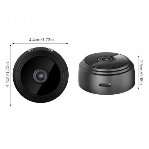 Mini cameră supraveghere wireless WiFi IP HD 1080P – securitate acasă & monitorizare bebeluși [10]