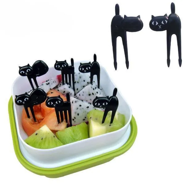 Mini Furculițe pentru Fructe & Prăjituri – Set Sigur pentru Copii, Reutilizabile & Durabile
