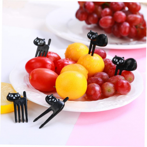 Mini Furculițe pentru Fructe & Prăjituri – Set Sigur pentru Copii, Reutilizabile & Durabile [11]