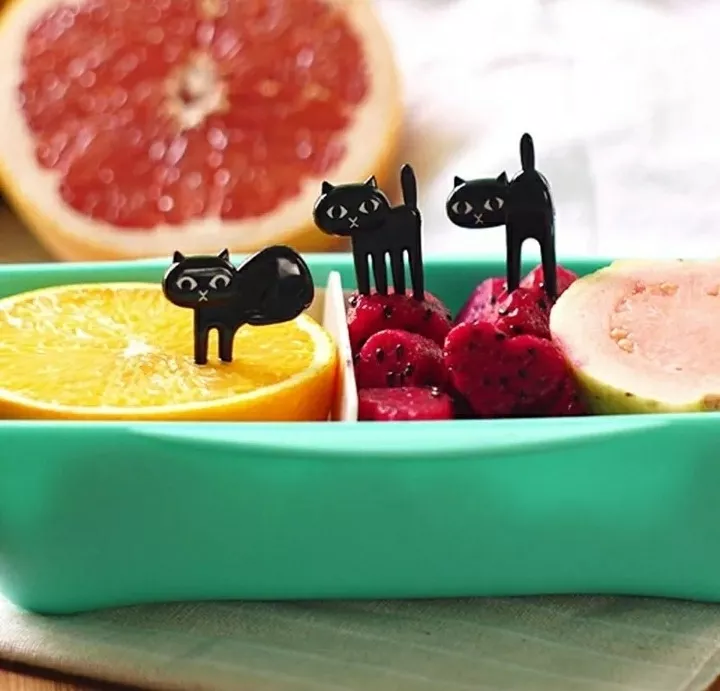 Mini Furculițe pentru Fructe & Prăjituri – Set Sigur pentru Copii, Reutilizabile & Durabile [13]