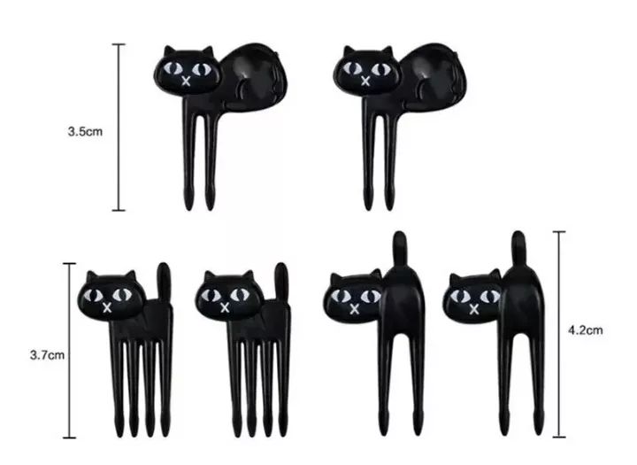 Mini Furculițe pentru Fructe & Prăjituri – Set Sigur pentru Copii, Reutilizabile & Durabile [2]