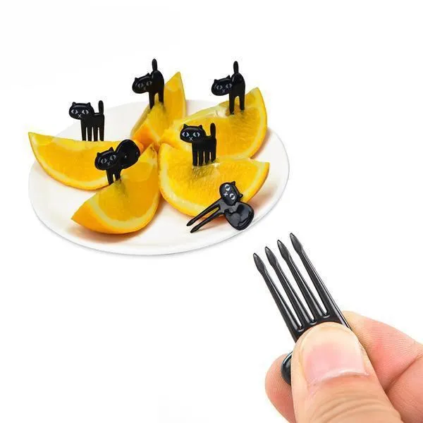 Mini Furculițe pentru Fructe & Prăjituri – Set Sigur pentru Copii, Reutilizabile & Durabile [17]