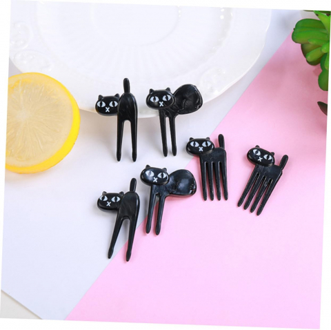 Mini Furculițe pentru Fructe & Prăjituri – Set Sigur pentru Copii, Reutilizabile & Durabile [6]