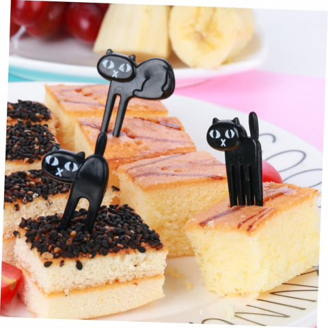 Mini Furculițe pentru Fructe & Prăjituri – Set Sigur pentru Copii, Reutilizabile & Durabile [12]