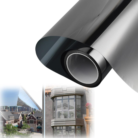 Toate produsele - folie geam efect oglinda protectie solara argintiu MaffStuff