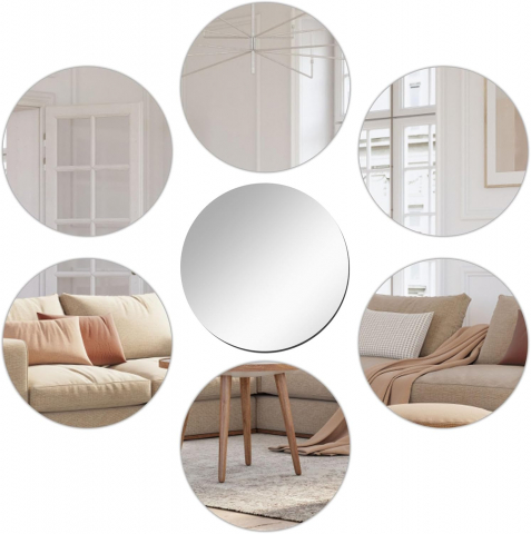 Set Oglinzi Acrilice Autoadezive Buline – Decor Perete, Mobilă, Reflectorizante, 3 cm / 5 cm [11]