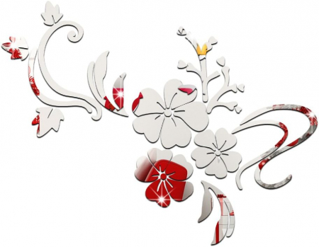 Oglinzi Autoadezive Flori Decorative [8]