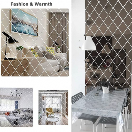 Oglinzi decorative acrilice romb [10]