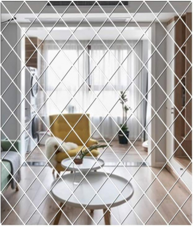 Oglinzi decorative acrilice romb [3]