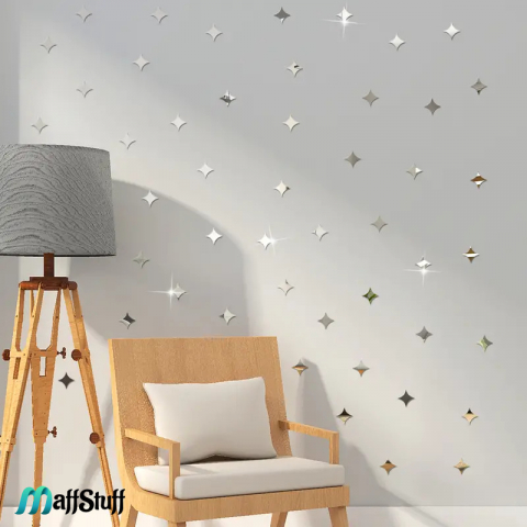 Oglinzi Tematice - Oglinzi Decorative de Perete, Moderne, Model Stele cu 4 Colturi