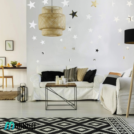 Oglinzi Decorative de Perete, Moderne, Model Stele cu 5 Colturi [5]