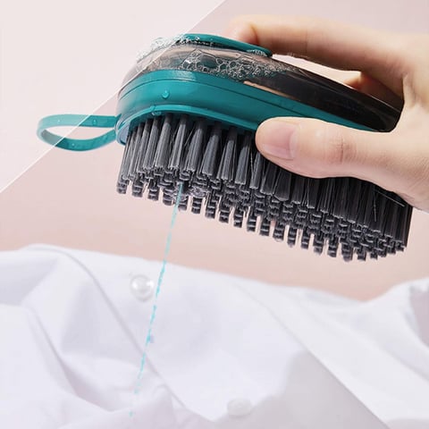 Perie cu Recipient pentru Detergent – Ideală pentru Curățarea Covoarelor, Hainelor și Suprafețelor [8]