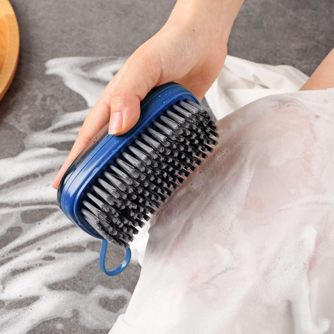 Perie cu Recipient pentru Detergent – Ideală pentru Curățarea Covoarelor, Hainelor și Suprafețelor [6]