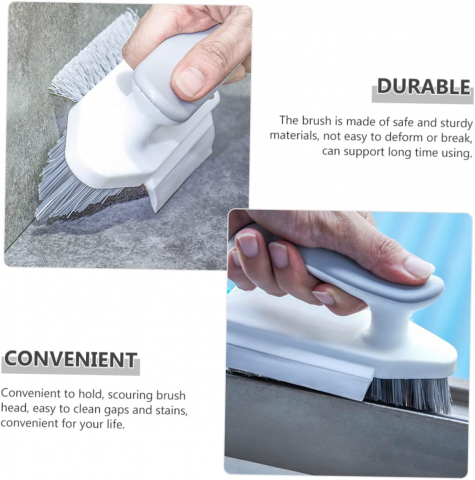 Perie Multifuncțională 4în1 – Curățenie Bucătărie, Baie, Balcon, Peri Aspri, Racletă, PVC [6]